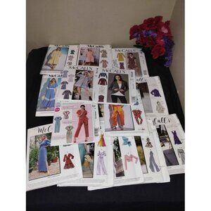 Variety of Sewing Patterns Lots - Factory Folded & Uncut